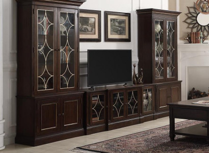 TV stojan 2x vitrína Moderní obývací stěna bytový set Moderní 3 kusy